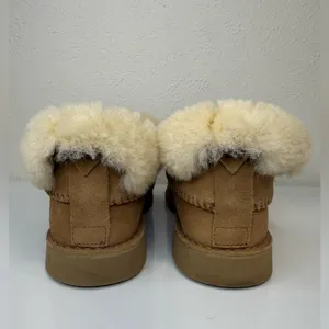 UGG McKay Chelsea Bootie Chestnut Sheepskin Ankle Boots Women’s Size 8 thumbnail 6