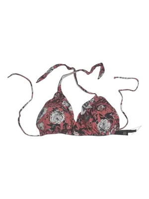 new Vix ✦ Print String Triangle Bikini Halter Top ✦ Pink Floral ✦ Large ✦ D Cup thumbnail 7