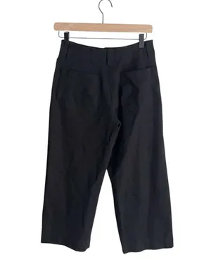 Quince Ultra-Stretch Ponte Cropped Wide Leg Pants thumbnail 4