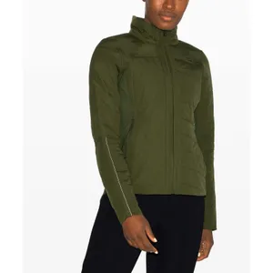 Sz 6 $228 Lululemon Another Mile Jacket Landscape Green No Hood thumbnail 6
