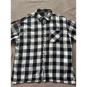 Rails Womens Black Check Long Sleeve Button Blouse Top Flannel‎ Size M thumbnail 2