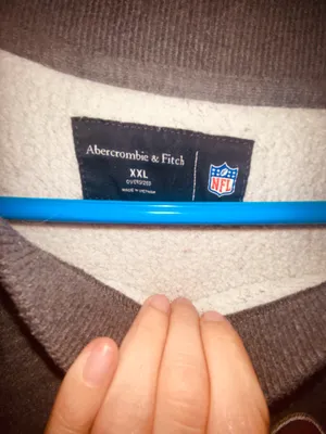 Abercrombie and fitch nfl San Francisco 49ers sweatshirt size xxl thumbnail 3