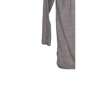 Old Navy Women's Cardigan Open Front 3/4 Sleeve‎ Tight-Knitted Gray Sz. Small thumbnail 9