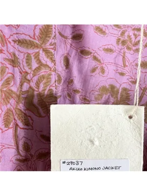 MATTA NY cotton and silk kimono jacket fits S/M NWT thumbnail 10