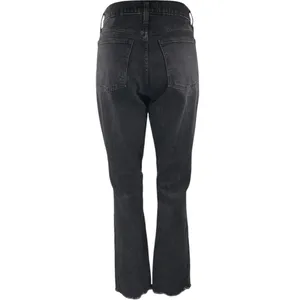 Abercrombie & Fitch Black High Rise Skinny Flared Split Hem Denim Jeans Pants 27 thumbnail 3