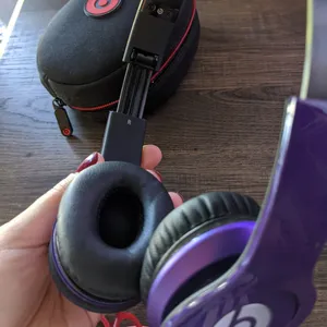 {Beats by Dr. Dre} Studio Purple Headphones thumbnail 4