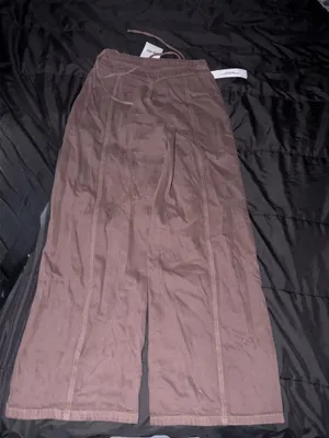 Bystander Lace Up Pants Brown princess Polly thumbnail 3