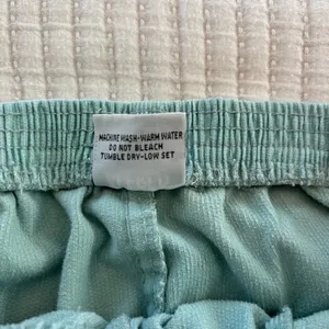 Alfred Dunner Vintage Seafoam Green Women's Corduroy Pants Made in USA Size 8 thumbnail 8