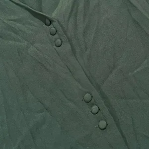 Madewell Shirt Dress Button Up Tunic Flowy Boho Cottagecore Minimalist Green‎ S thumbnail 7