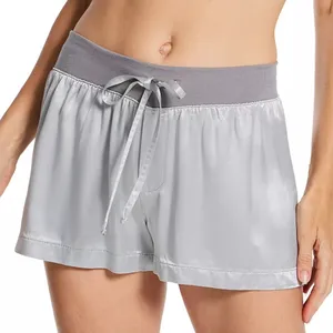 PJ Harlow Mikel Satin Boxer Dark Silver thumbnail 1