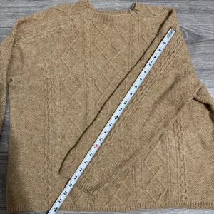 Vince Camuto Women Warm Cozy Pullover Crew Neck Cable‎ Sweater XL Relaxed Fit thumbnail 10