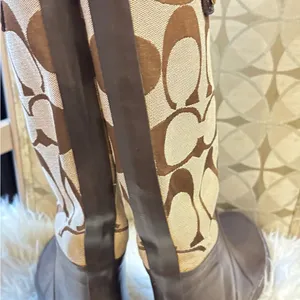 Coach Women's Brown Rain Boots thumbnail 3