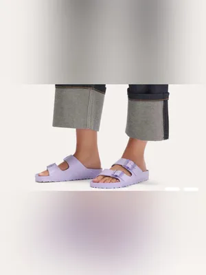 Birkenstock Lilac Stealth Buckle EVA Slide Sandals for Women thumbnail 2