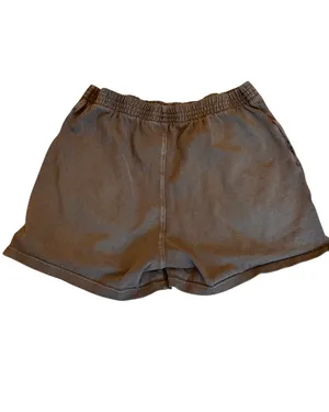 Brandy Melville Rosa Sweat Shorts Brown Carmel by the Sea S M Pull On Comfy thumbnail 2