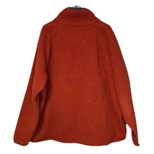 Carhartt Women's Fleece Pullover Sherpa 1/4 Snap Relaxed Fit 0J4991-W Orange XXL thumbnail 7