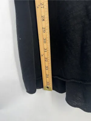 Pitusa Pima Mini Abaya Black Inca Trim Dress Swim Cover Up Standard thumbnail 11