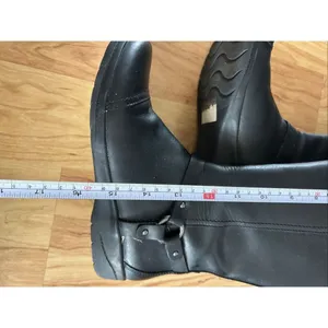 Clarks Women's Cheyn Lindie Knee High Boot Black Leather Size 7.5 M thumbnail 7