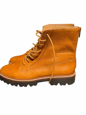 Madewell The Citywalk Lugsole Lace-Up Boot Leather Size 9 NWOB thumbnail 8