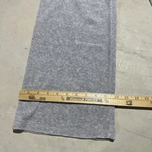 Juicy Couture Women's Gray Knit Jogger Pants Drawstring Pockets Cotton SZ M Y2K thumbnail 8