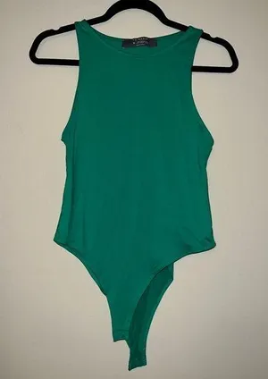 Primark Green Halter Bodysuit thumbnail 1