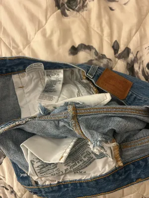 Levi’s Shorts 501 Denim High-Rise Blue thumbnail 3