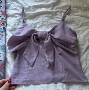 Cute Purple Top Size M thumbnail 1