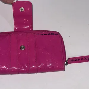 Hello Kitty Vintage Y2K 2009 Loungefly‎ Wallet Pink Patent Leather Collectible thumbnail 11