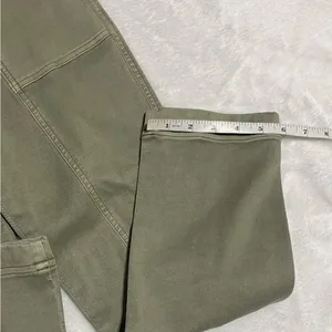 SPANX Stretch Twill Straight Leg Pants Olive Oil Green Size XS thumbnail 14