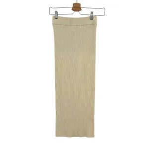 Camila Coelho Dahlia Skirt Midi Sweater Knit Stretch‎ Ivory Cream Size Small thumbnail 3