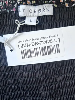 NWT Baltic Born Idera Short Flutter Sleeve Square Neck Mini Dress Size‎ Large thumbnail 5