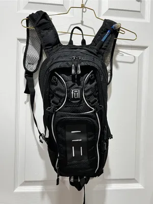 FUL Unisex Multi Sport Hydration Cargo Black With Hydration bladder plastic bag thumbnail 2