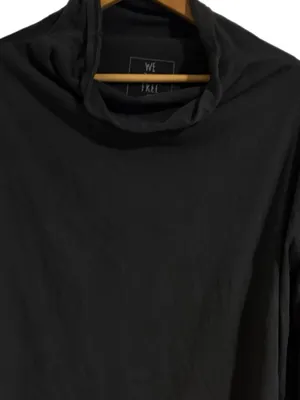 Free People We The Free Don’t You Want Me Cowl Neck Tee Grey Small thumbnail 4