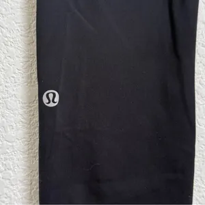LULULEMON Athletica Fast And Free 7/8 Black Leggings Size 6 thumbnail 11