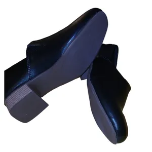 Unbranded Slip On Mules Womens 6.5 Black Block Heel Minimalist Office A27 thumbnail 4