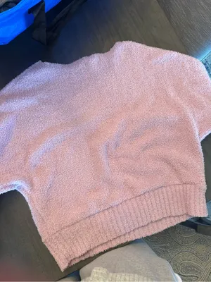 Sincerely Jules Lavender Boucle Teddy Knit Pullover Sweater M thumbnail 4