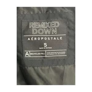 New Aeropostale Puffer Vest Womens Small Black Remixed Down Quilted Outdoor thumbnail 3