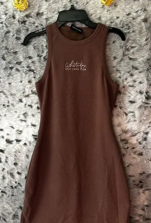 238. Whitefox self love club waffle mini small dress thumbnail 1