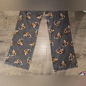 Vintage Y2K Old Aeropostale Lounging Pants - Monkey Catching Snowflakes thumbnail 9