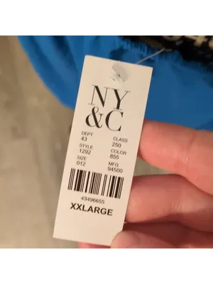 New York & Co Rainbow Halter Top Size XXL thumbnail 5
