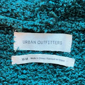 Urban Outfitters Hooded Pullover Tunic emerald green size M thumbnail 3