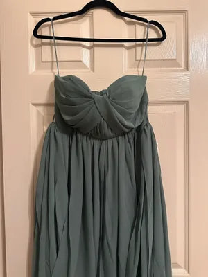 Birdy Grey Convertible Bridesmaid Dress Grace Chiffon Sea Glass thumbnail 18