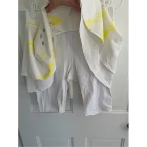 Lululemon Court Rival HR Skirt Extended Liner Electric Lemon Size 6 thumbnail 2