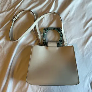 NWOT Zara Mini Tote with Handle thumbnail 4