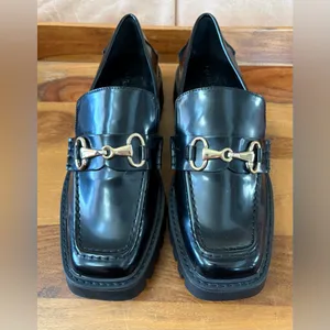OPEN EDIT Black Slip On Shoes thumbnail 2