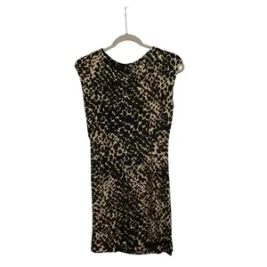 Lauren Ralph Lauren Leopard Animal Print V Neck Mini Wrap Dress Size 6 thumbnail 2