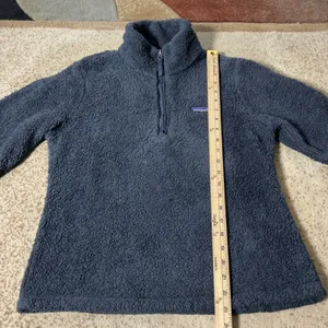 Patagonia Gorpcore Granola Girl Womens Los Gatos Fleece Pullover Blue STY25235 S thumbnail 2