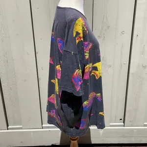 NEW Hand Painted Fish T-Shirt One Size thumbnail 2
