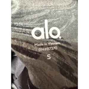 Alo Yoga Leggings Airbrush Women Sz S Gray Marble Athletic Gym Workout Ankle thumbnail 6