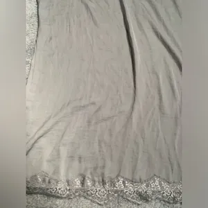 Aerie gray nightgown slip dress small thumbnail 2