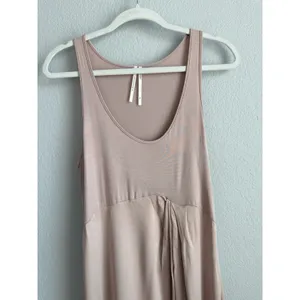 Anthropologie Gemini Mixed Media Slip Dress Mauve Pink Minimalist Romantic S thumbnail 7